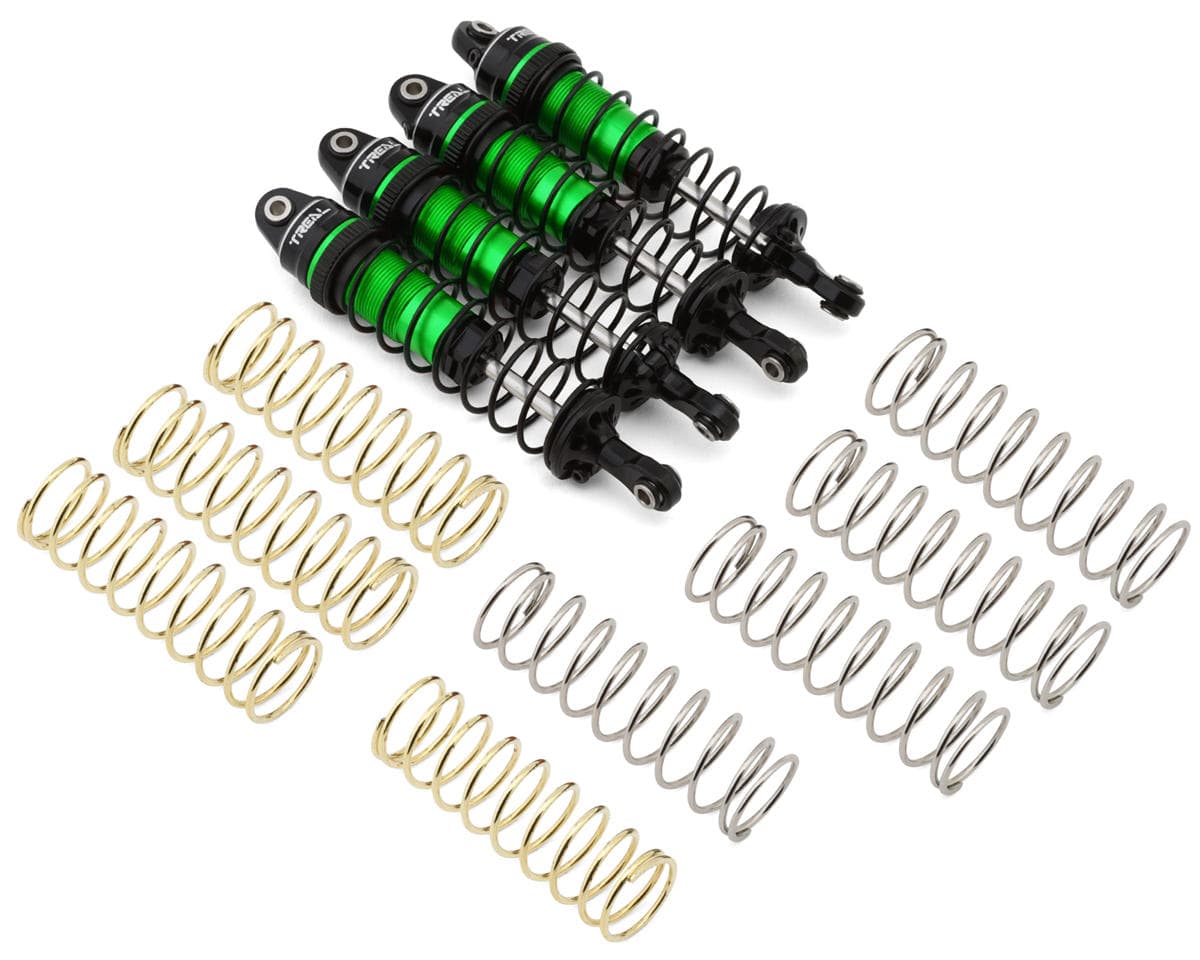 Treal Hobby Aluminum Adjustable Shocks for Traxxas® Mini Maxx®/Mini XRT® (88mm) (Green)