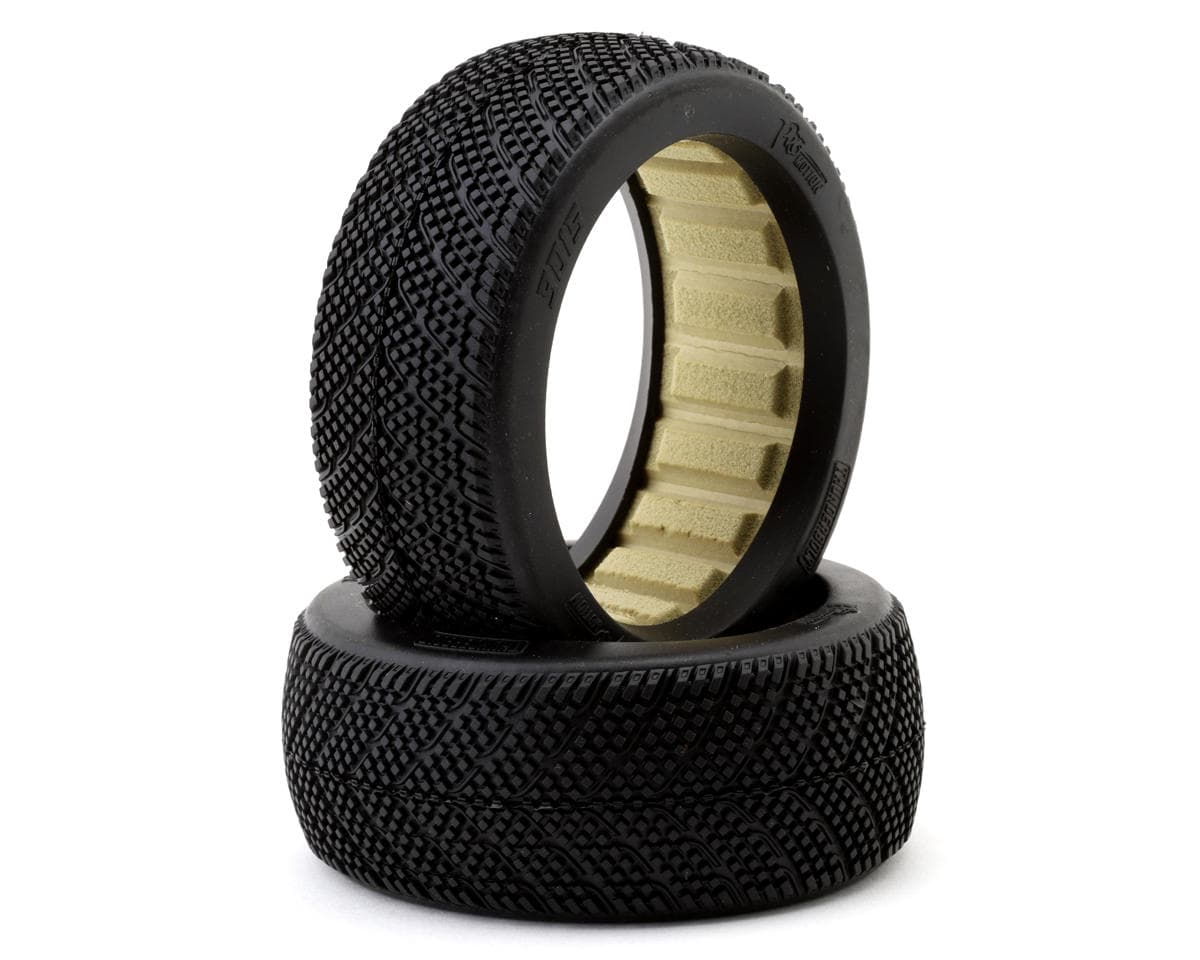 Pro-Motion Thunderbolt 1/8 Off-Road Buggy Tires (2) (T4) w/Foam Inserts