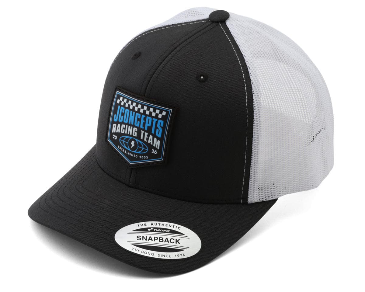 JConcepts 2026 Reload Snapback Round Bill Hat (Grey) (One Size Fits Most)