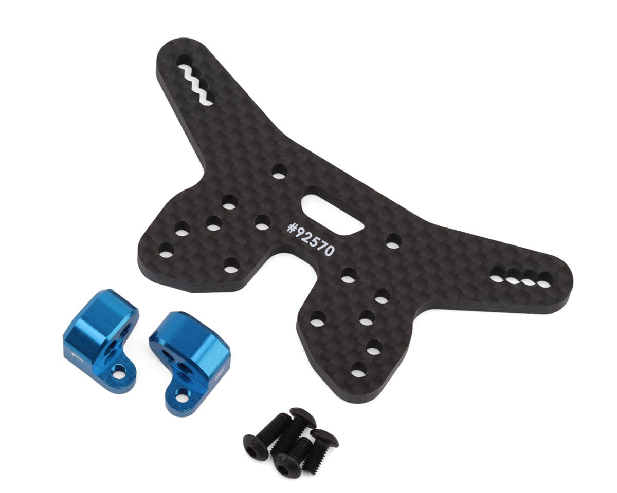 Team Associated RC10B84 Factory Team Vertical Rear Ballstud Mount Shock Tower Kit