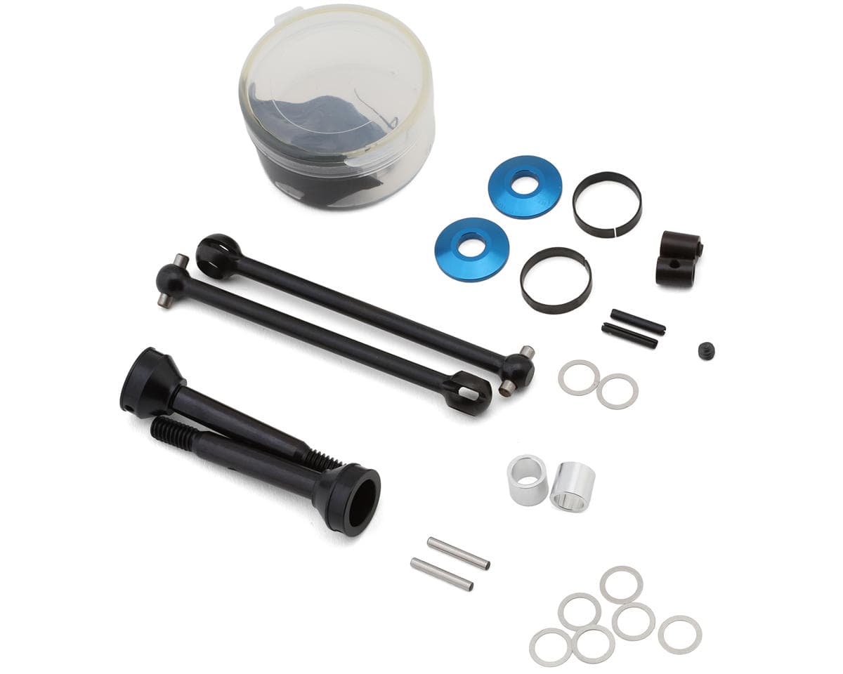 Team Associated RC10 Team 4WD 3/16" CVA Rear Drive Shafts Set (56mm)