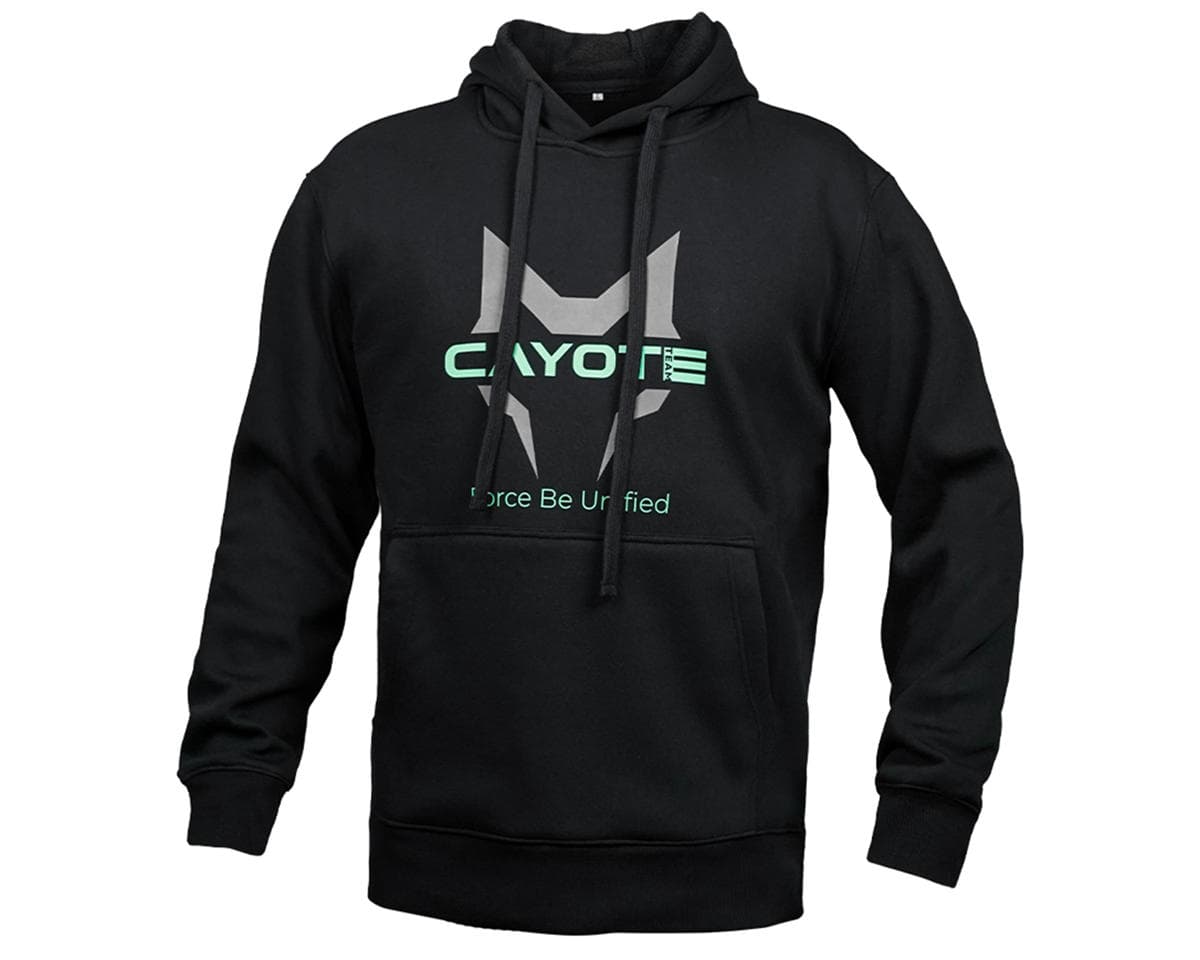 Cayote Classic-Fit Pullover Hoodie (Black) (M)