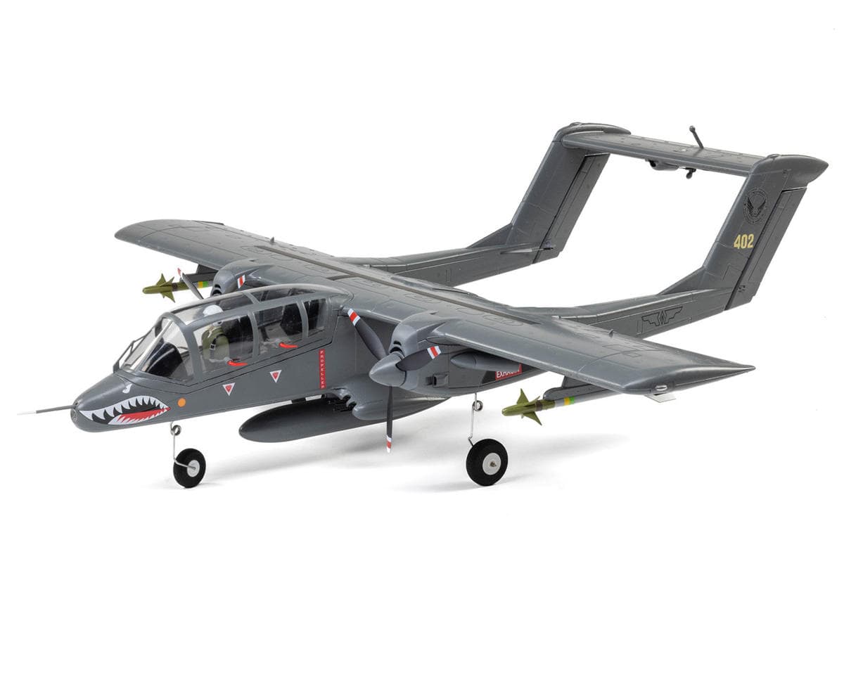 E-flite Micro OV-10 Bronco BNF Basic Electric Airplane (645mm) w/AS3X & SAFE Technology