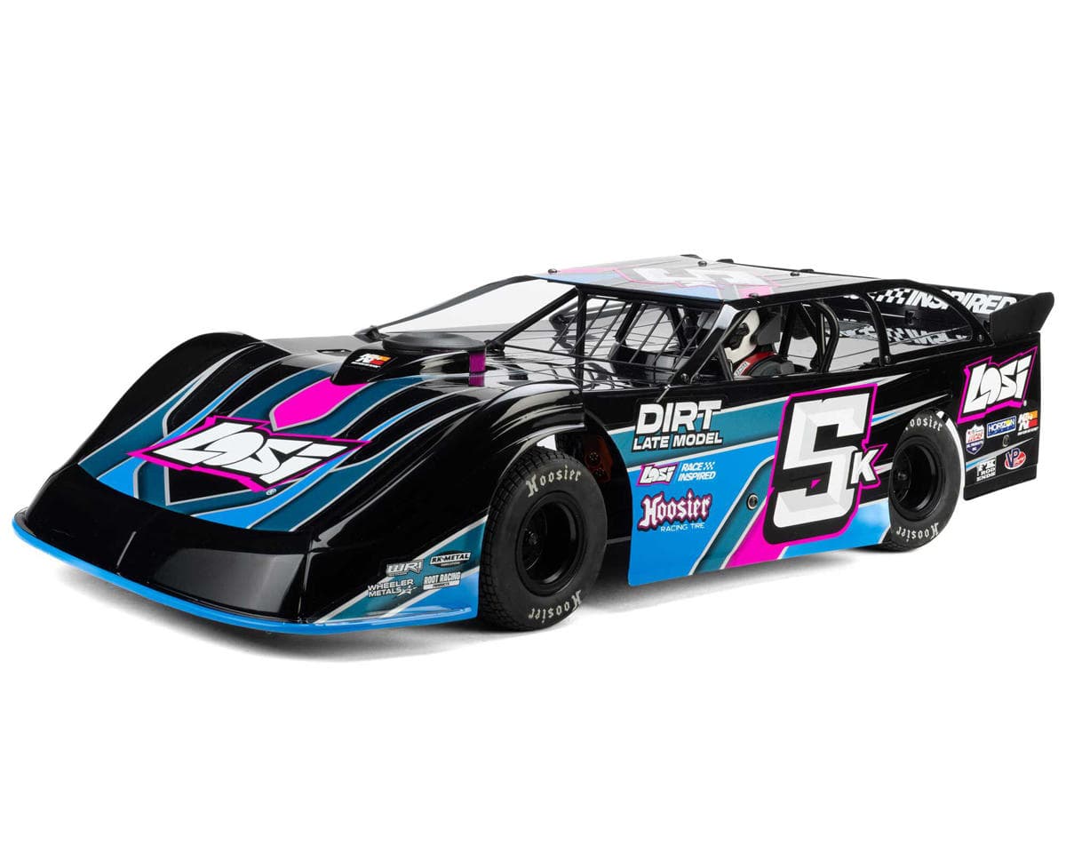 Losi 22S 1/10 Brushless 2WD RTR Dirt Late Model Car (Blue) w/SLT2 2.4GHz Radio