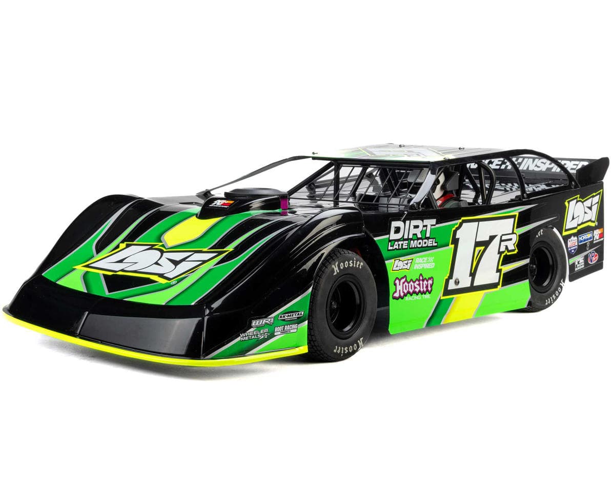 Losi 22S 1/10 Brushless 2WD RTR Dirt Late Model Car (Green) w/SLT2 2.4GHz Radio