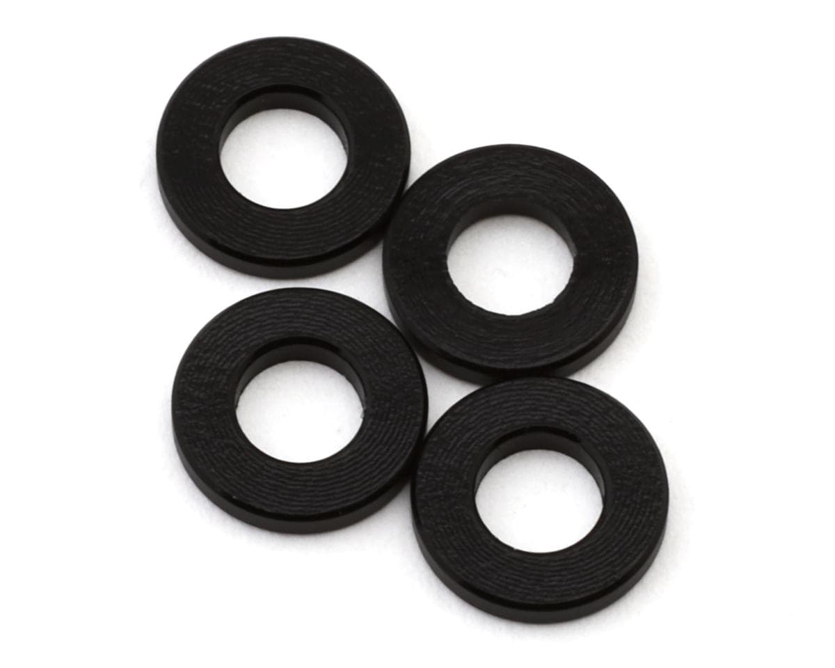 JConcepts 3x6x1mm Washers (Black) (4)
