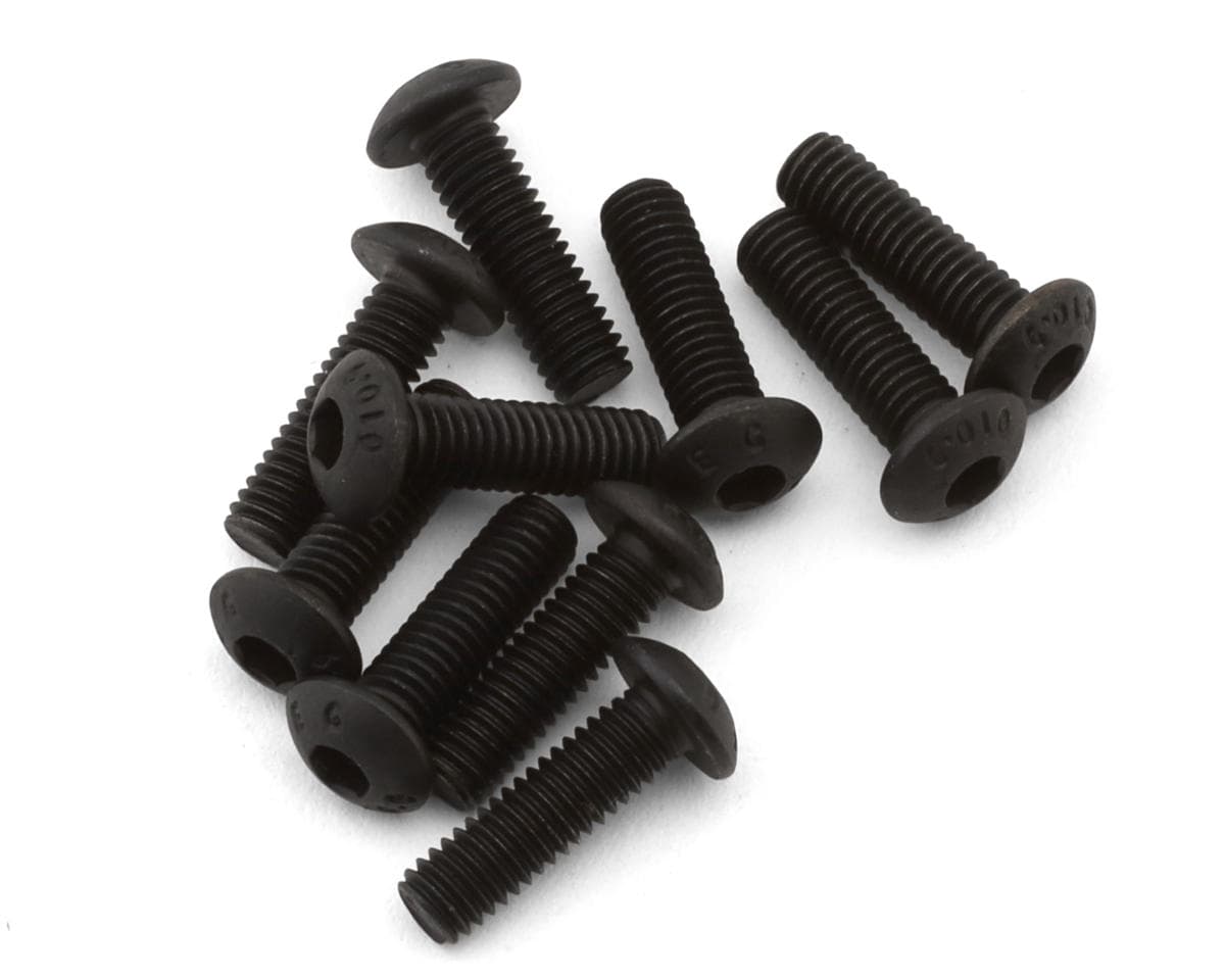 JConcepts 3x10mm Button Head Screws (10)