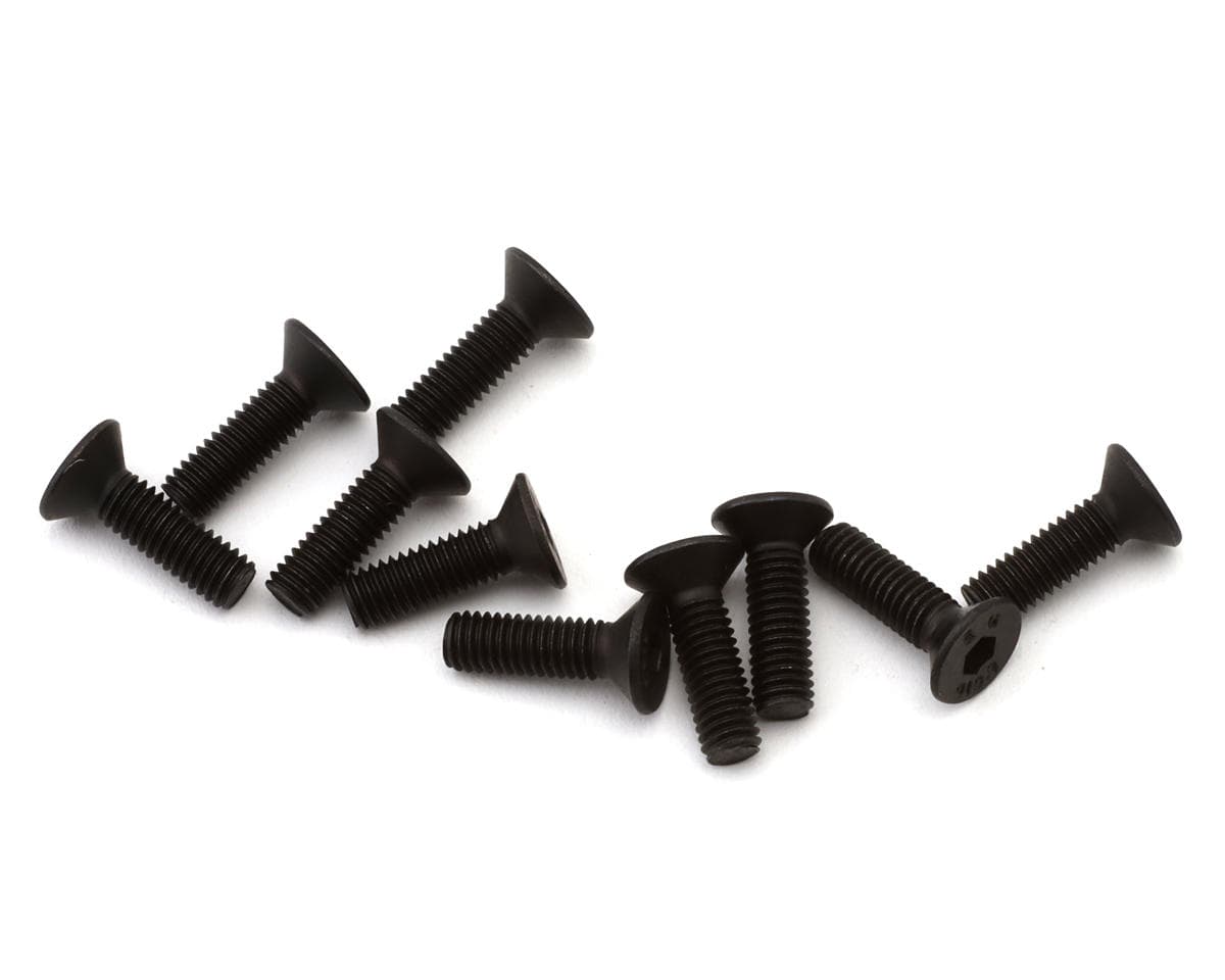 JConcepts 3x10mm Flat Head Screws (10)