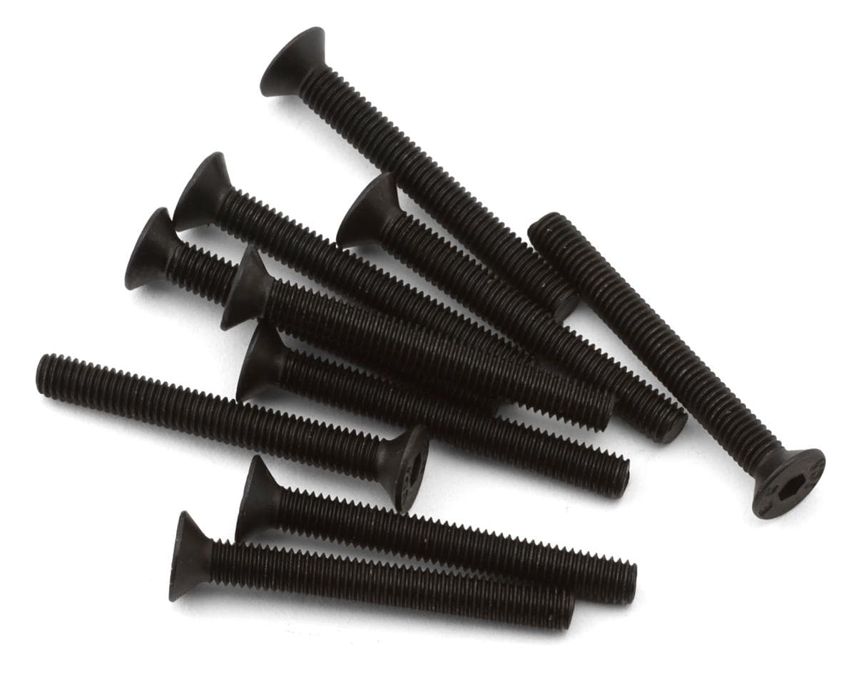 JConcepts 3x25mm Flat Head Screws (10)