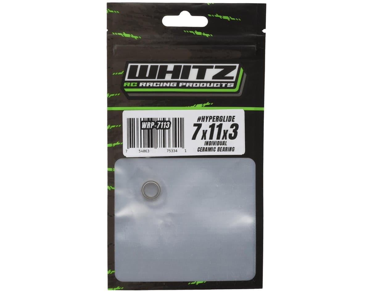 Whitz Racing Products 7x11x3mm Hyperglide Ceramic Ball Bearing