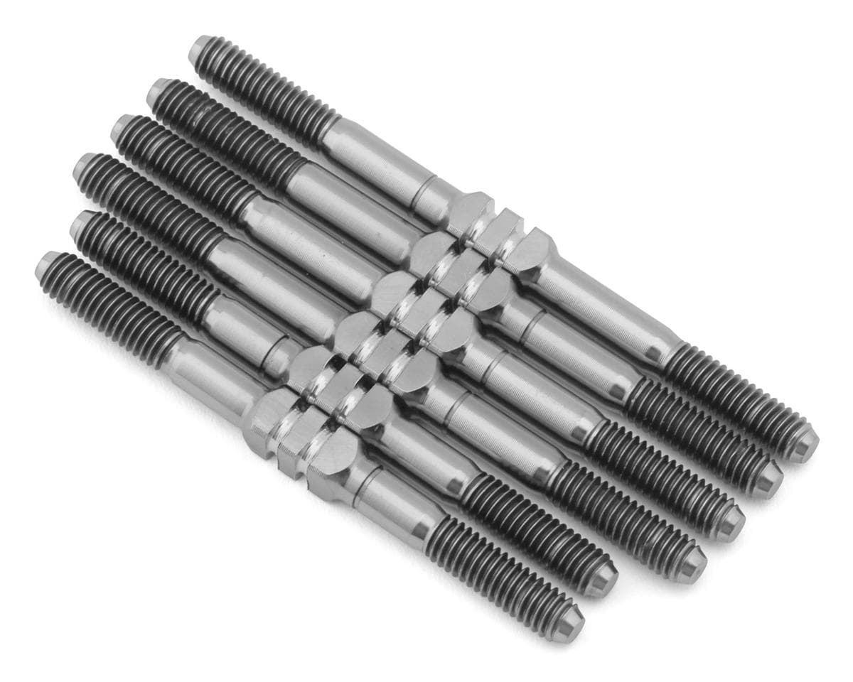 Whitz Racing Products Schumacher CAT PB HyperMax Titanium Turnbuckles Set (Silver)