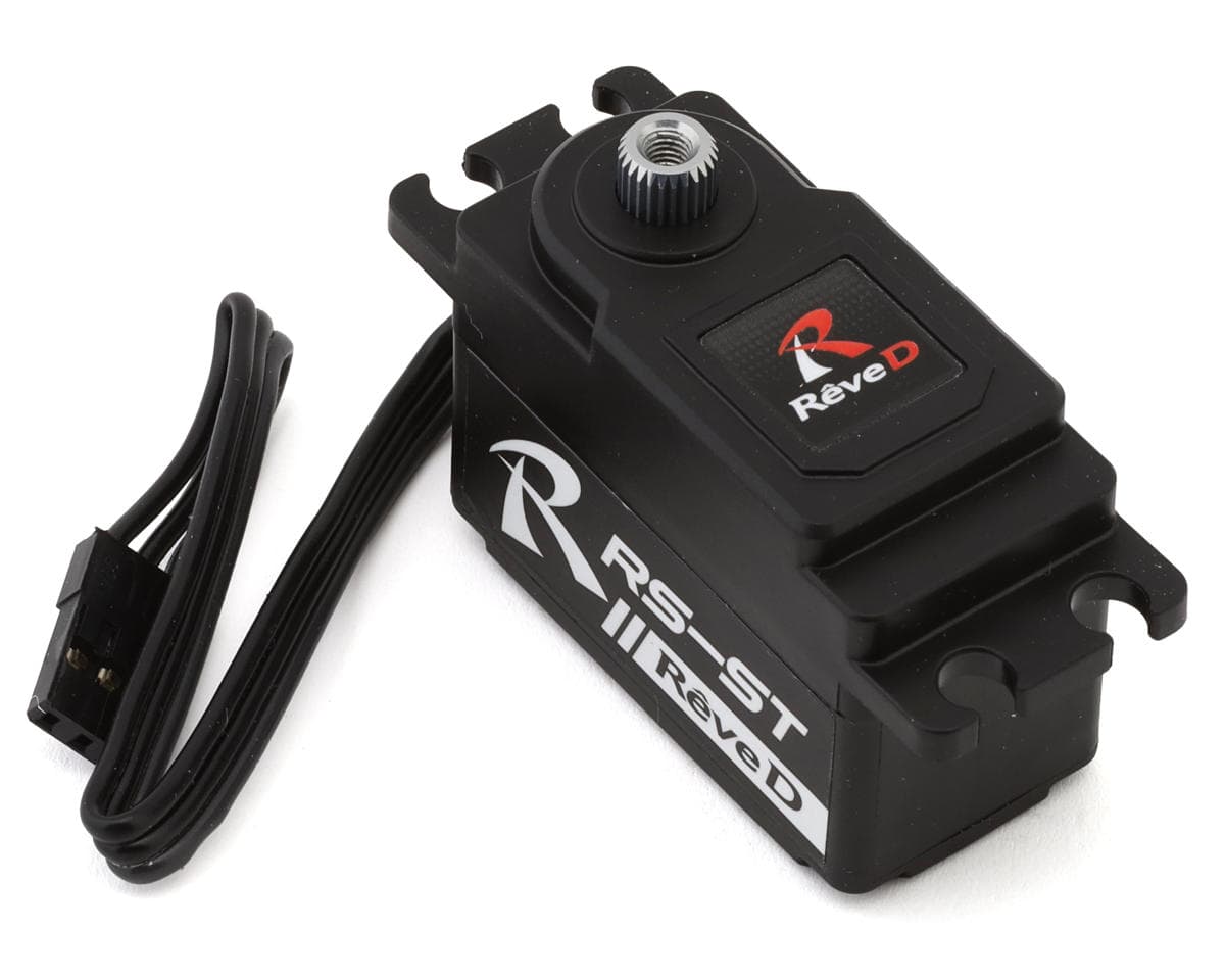 Reve D RS-ST Digital Programmable Low Profile Drift Steering Servo (HV) (Black)
