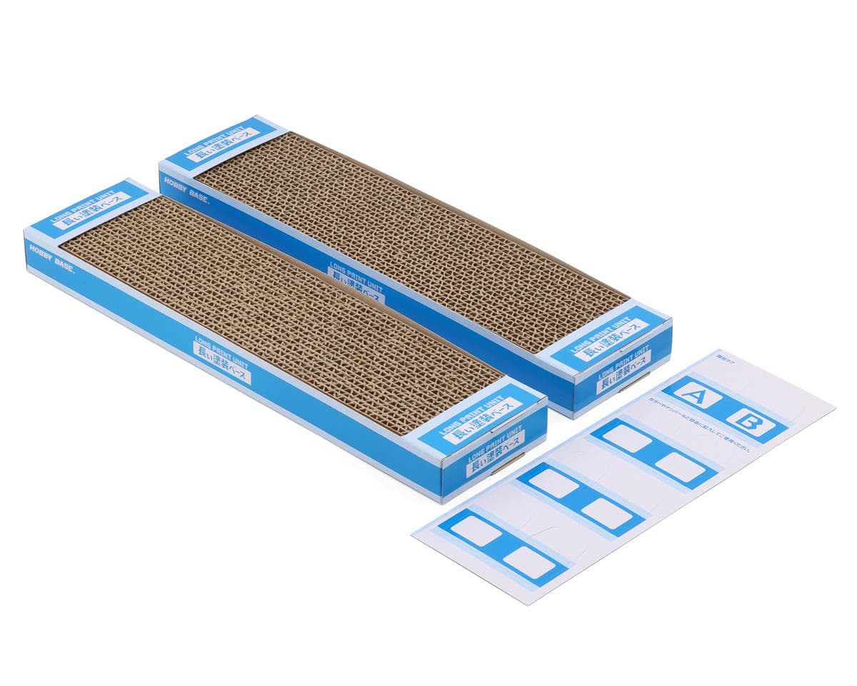 HOBBY BASE Long Skewer Holding Paint Units (2) (360x90x32mm)