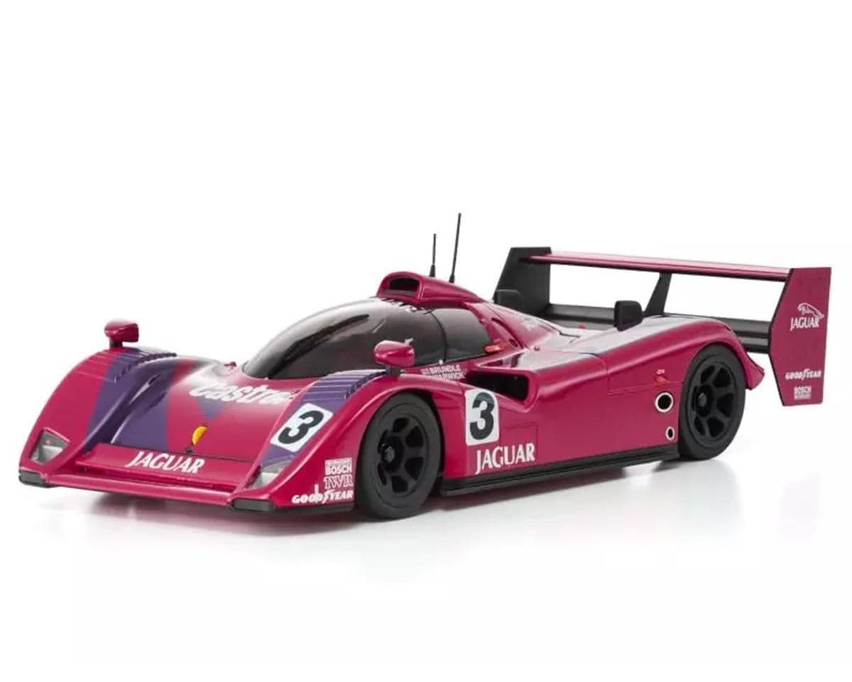 Kyosho MR-04 RWD Mini-Z Readyset w/1991 Jaguar XJR-14 No.3 Winner Monza Body (Pink) w/KT-531P 2.4GHz Radio