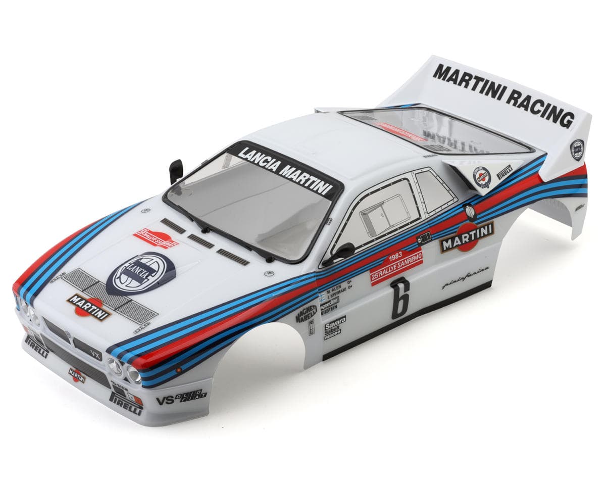 Killerbody Venus 1/10 Lancia Rally 037 Complete Pre-Painted Body Set (Martini Racing) (190mm)