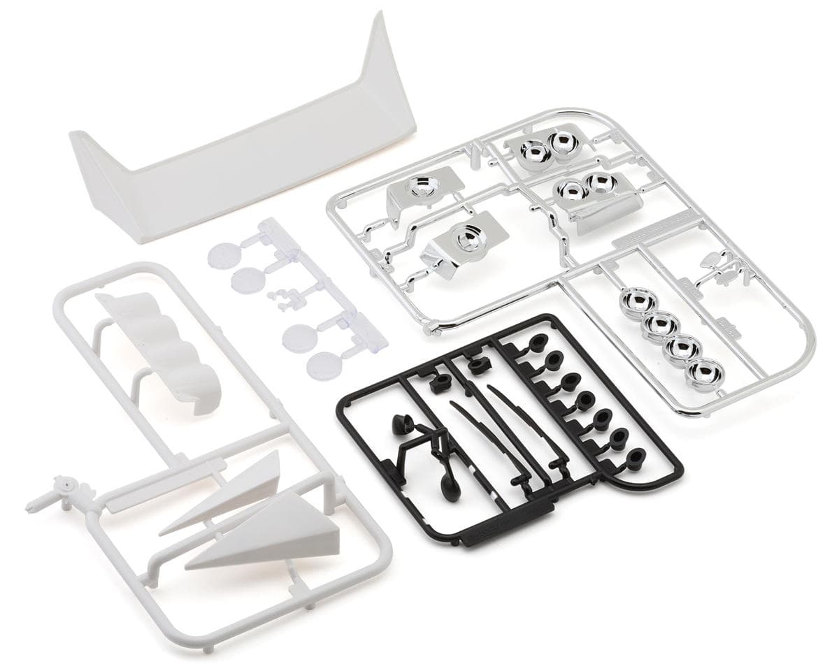 Killerbody Lancia Rally 037 1/10 Injection Accessories & Electroplated Body Parts Set