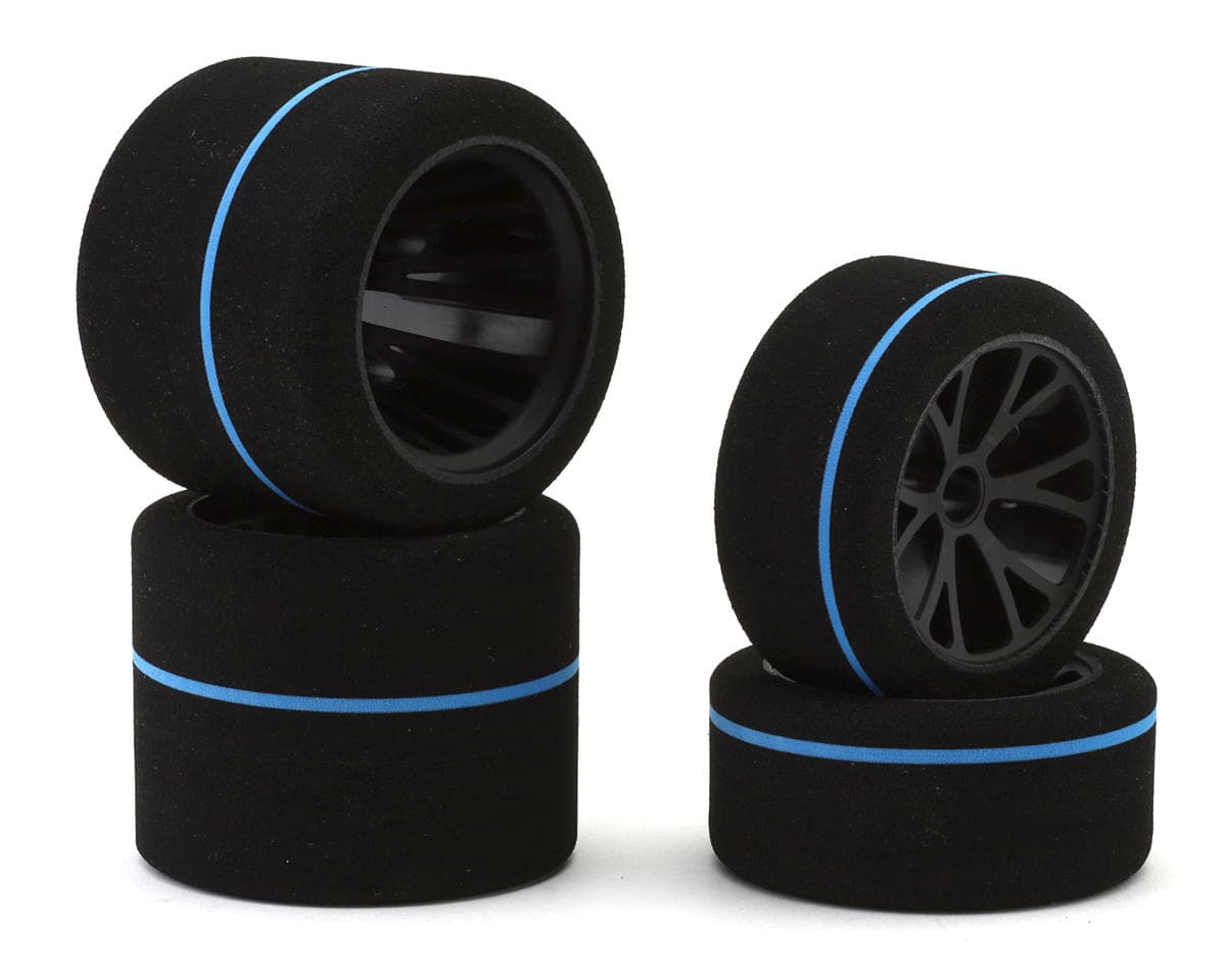 eXcelerate 1/10 WGT/Pan Car Front & Rear Foam Tires Combo (Spec)