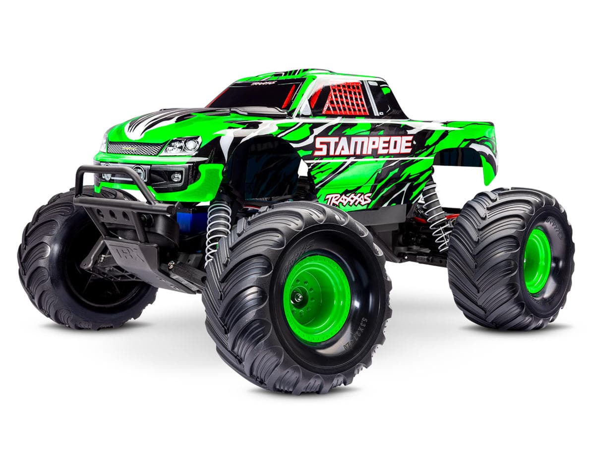 Traxxas Stampede HD 1/10 RTR 2WD Electric Monster Truck (Green) w/XL-5 ESC, TQ 2.4GHz Radio, Battery & USB-C Charger