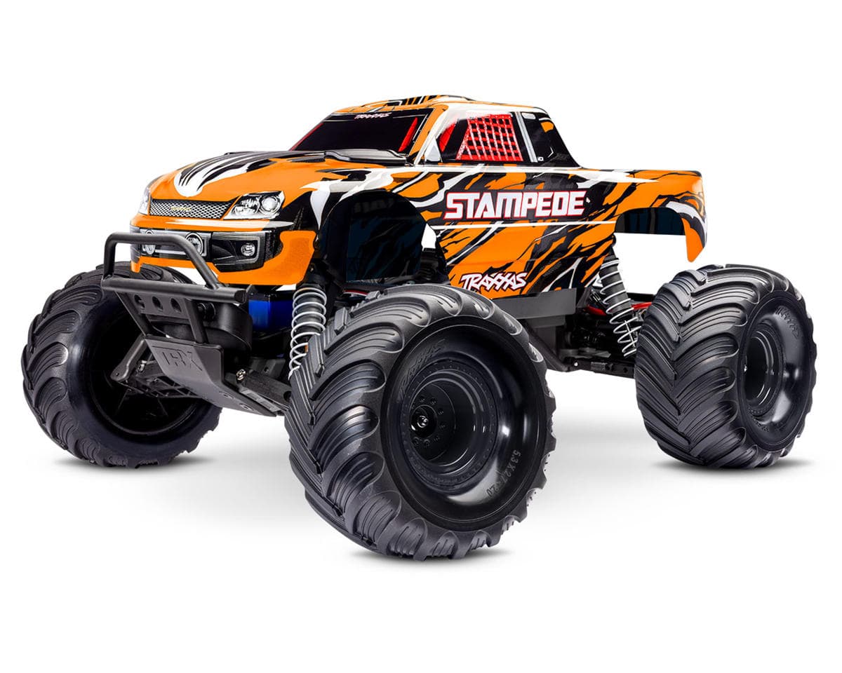 Traxxas Stampede HD 1/10 RTR 2WD Electric Monster Truck (Orange) w/XL-5 ESC, TQ 2.4GHz Radio, Battery & USB-C Charger
