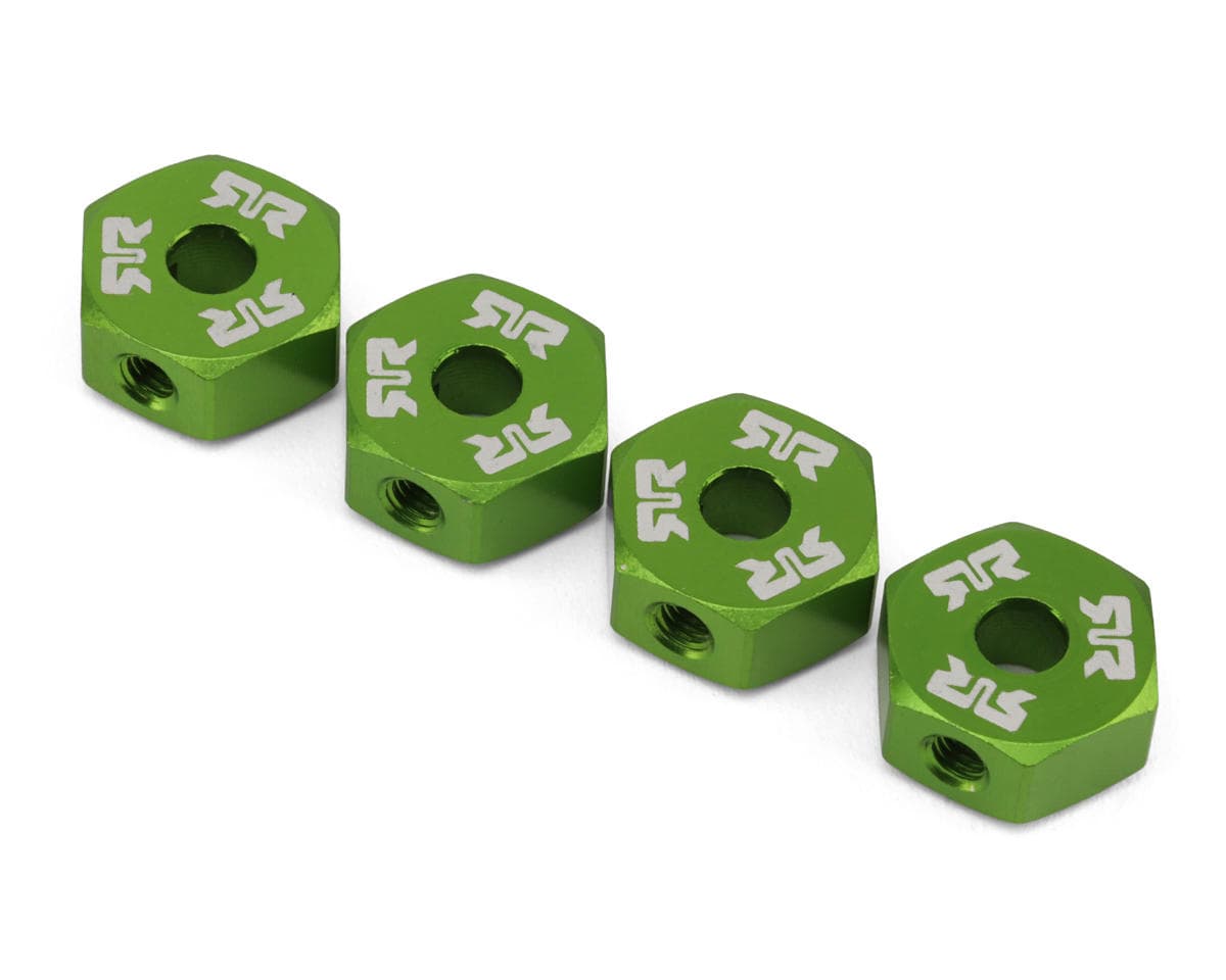 Arrma Mini Kraton Aluminum 12mm Wheel Hex Set (Green)