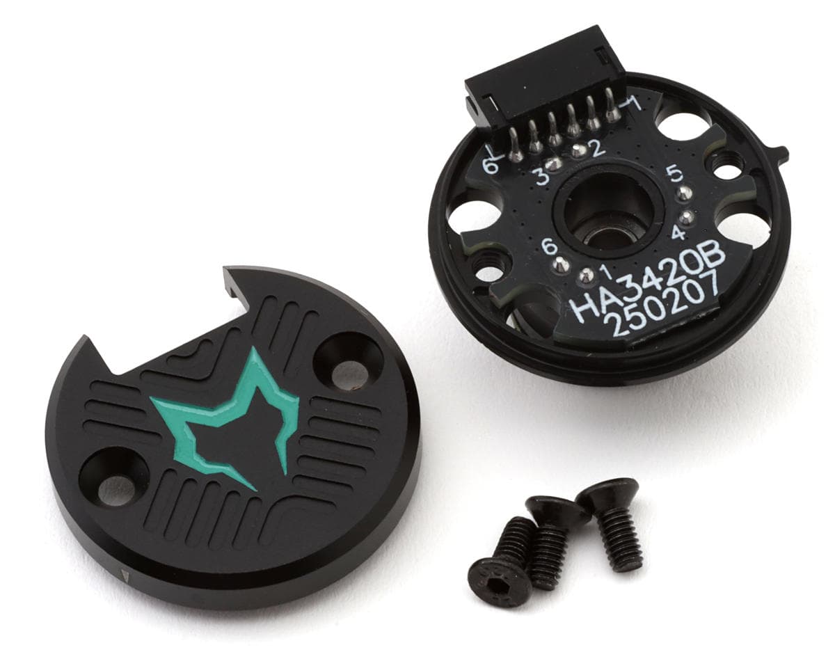 Cayote Crest Modi 540 Brushless Motor Rear Endplate Set (3.5-9.5T) w/Hall Sensor Board