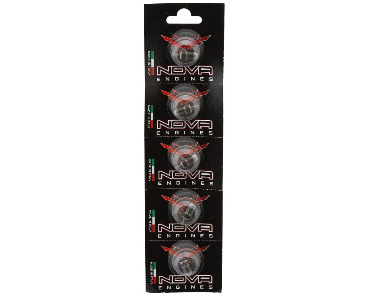 Nova Engines N.6 Turbo Glow Plug (5) (Off Road/Truggy/Marine)