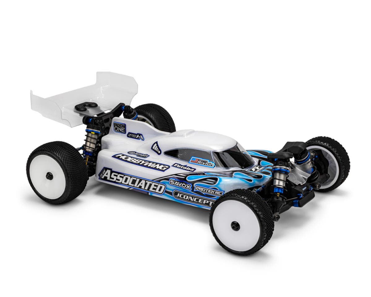 JConcepts Team Associated RC10B84 "Striker" 1/10 4WD Buggy Body (Lightweight) w/Turf Wing (Clear)