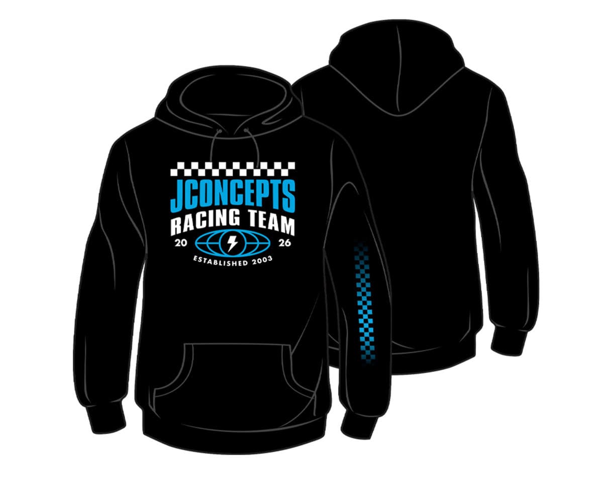 JConcepts 2026 Reload Pullover Hoodie Sweatshirt (Black) (2XL)