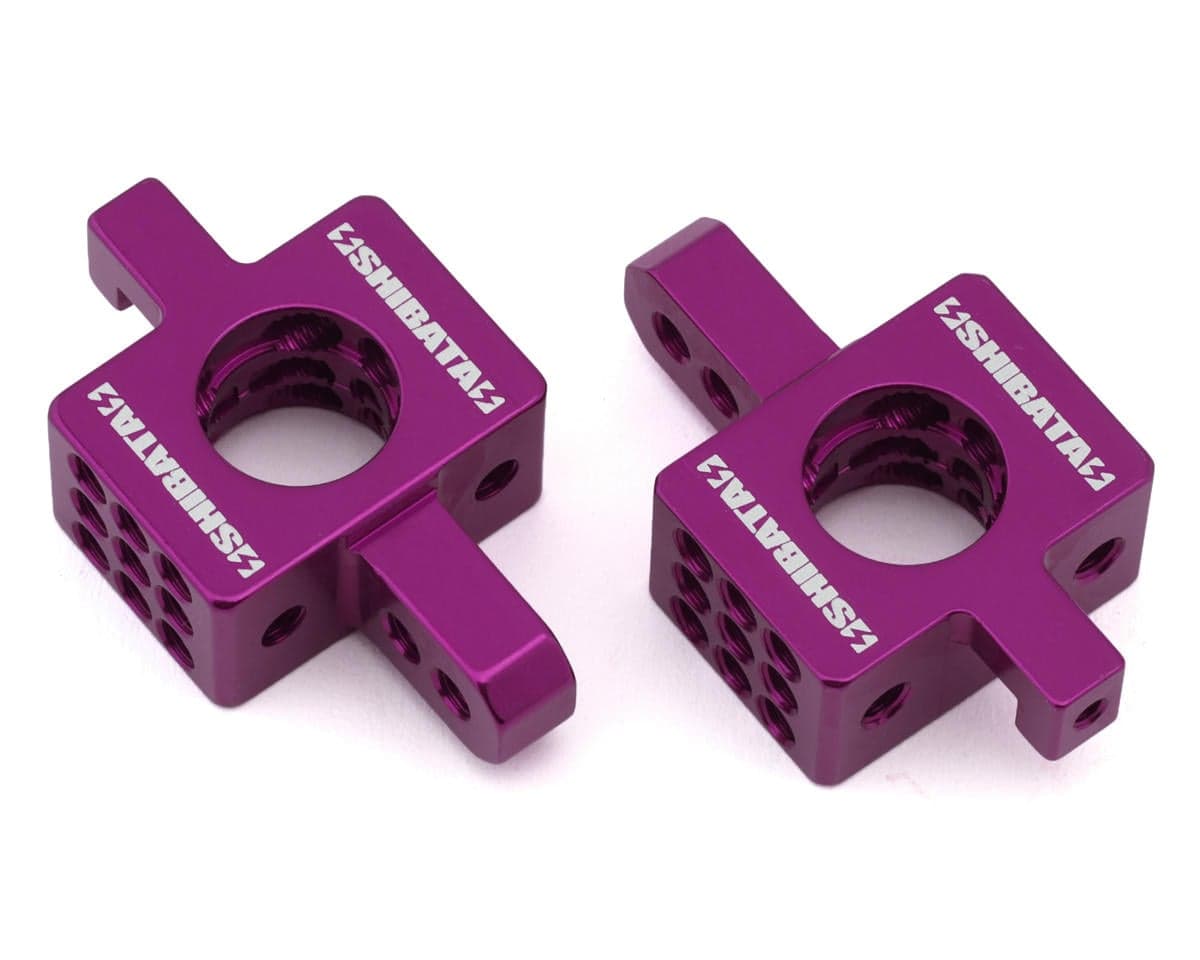 Shibata GRK5-R Aluminum Rear Hubs (Purple)