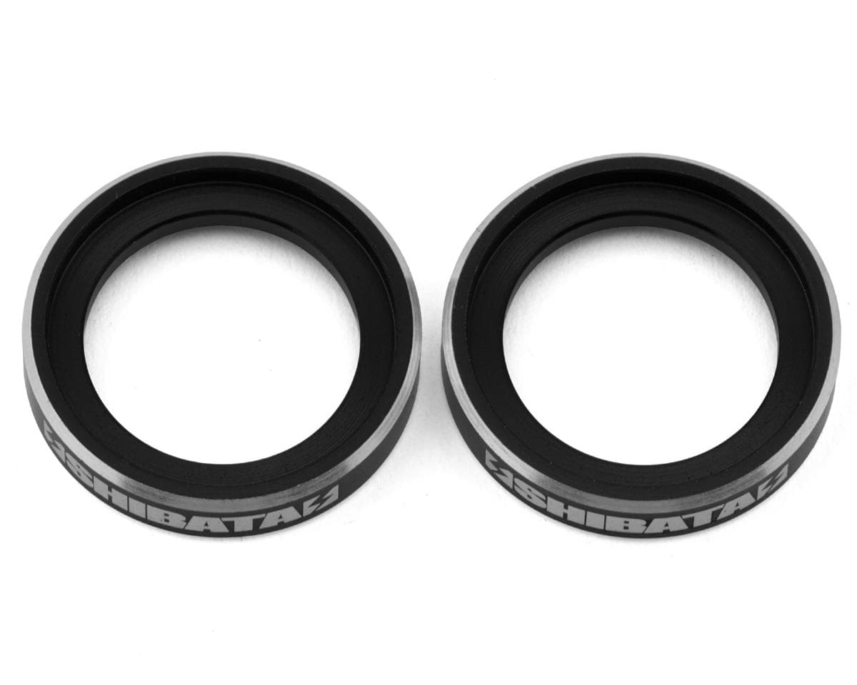 Shibata GRK Aluminum Hyper Spring Divider Seats (Black) (2) (For GRK-R31S115LR)