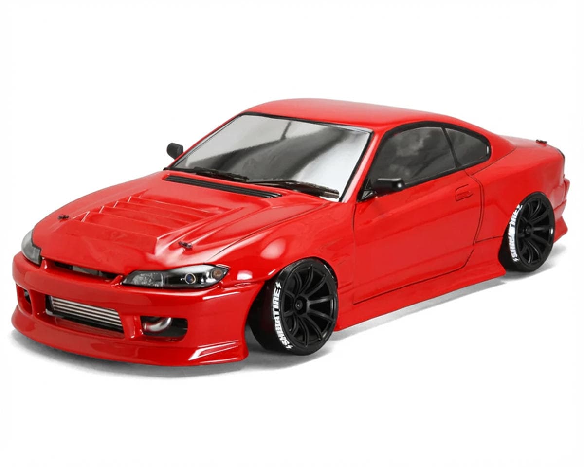 Shibata 1/10 "D-MAX Drift Spec" Nissan Silvia S15 Polycarbonate Drift Body (Clear) (253mm Wheelbase)