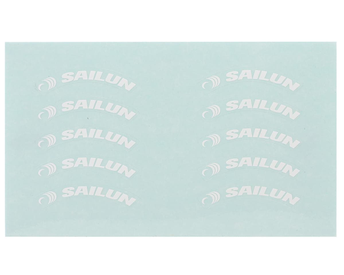 Shibata "Sailun" Tire Decals Sheet (White)