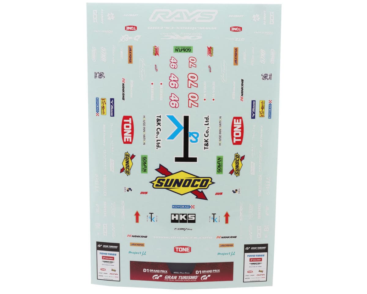 Shibata D-MAX Nissan Silvia S15 2022 D1GP Decal Sheets (2)