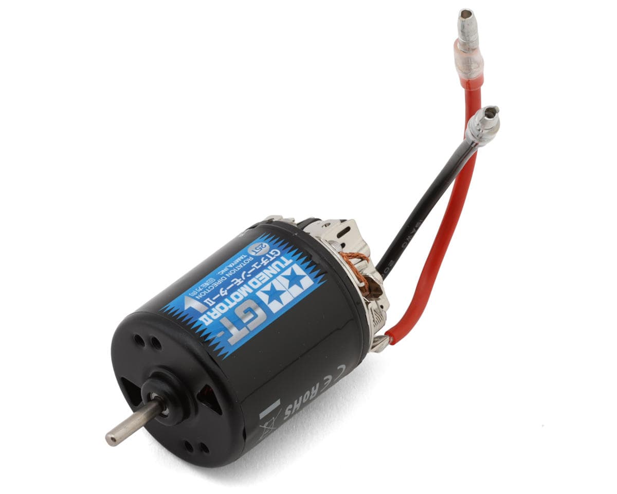 Tamiya GT-Tuned II Brushed 540 Motor (25T) w/Dust Covers