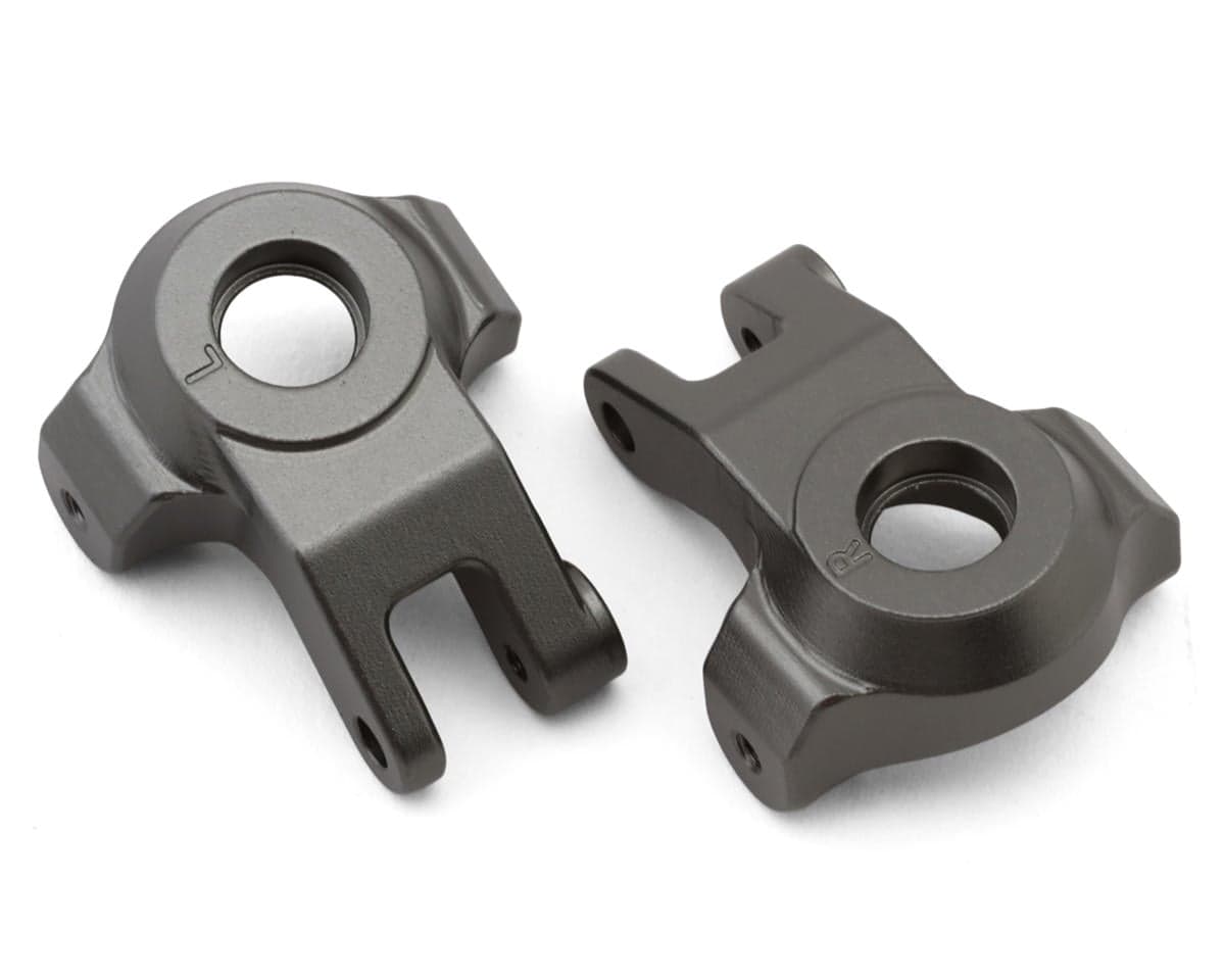 HPI Mini King Flux Big Kahuna Aluminum Steering Spindles (Gunmetal) (2)