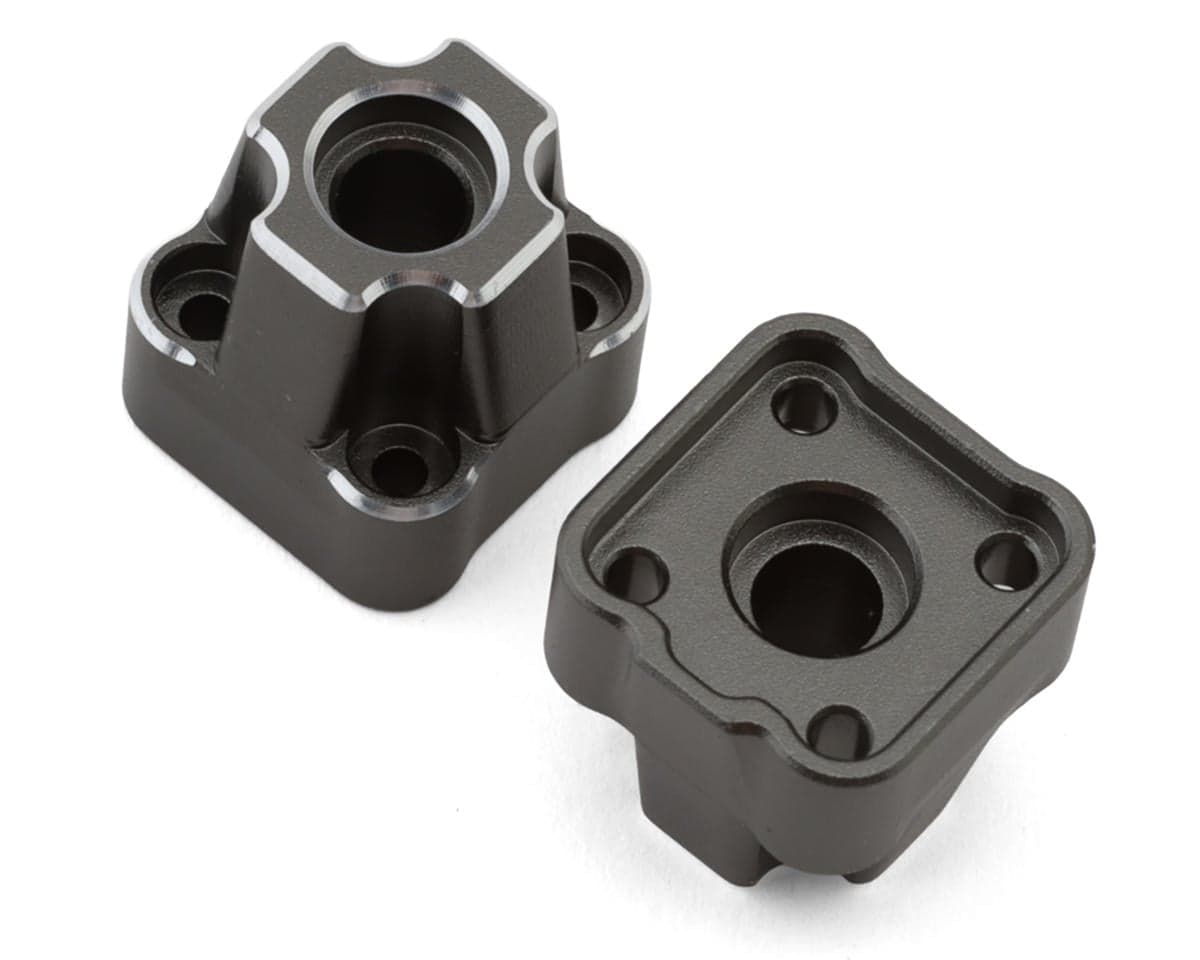 HPI Mini King Flux Big Kahuna Aluminum Rear Hubs (Gunmetal) (2)
