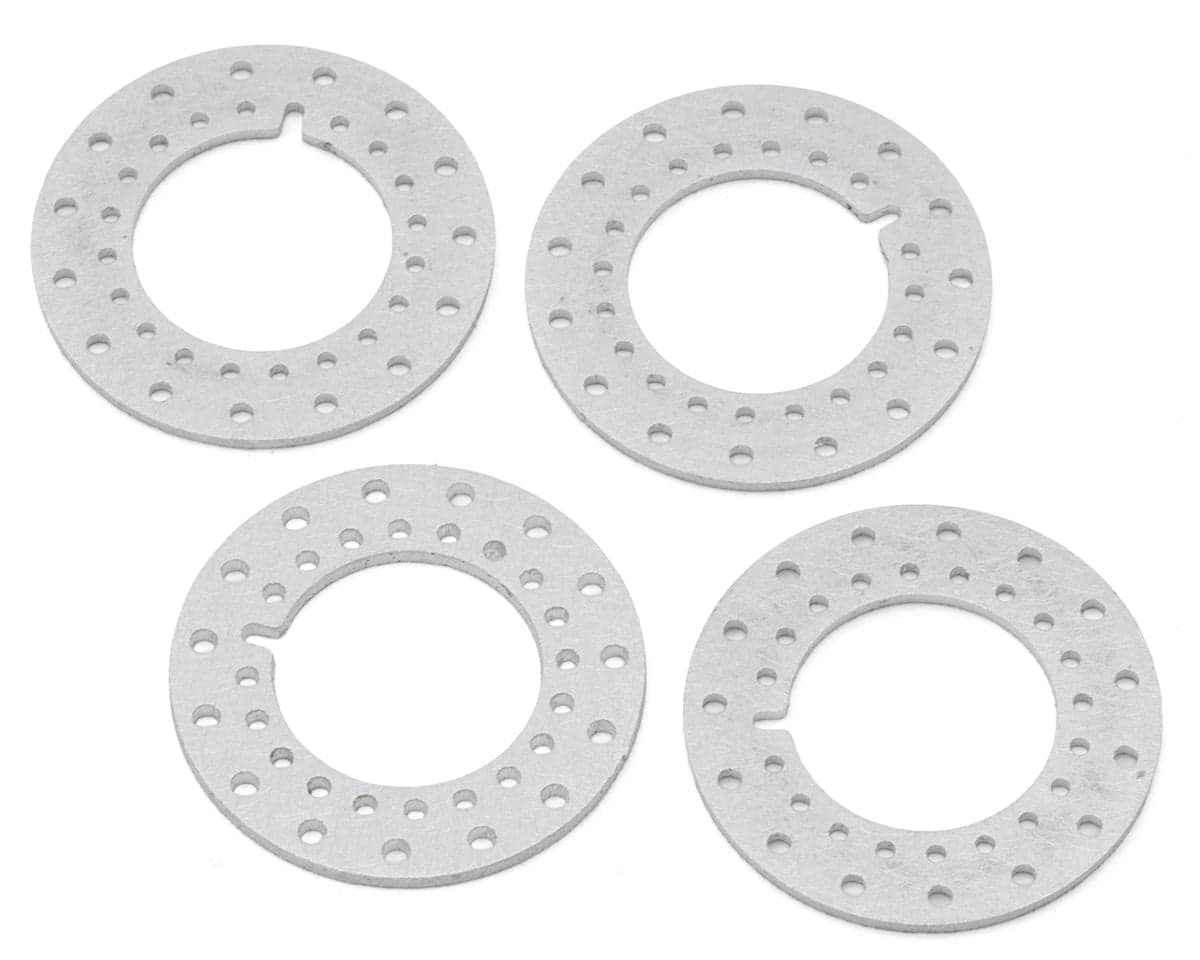 SmithBuilt Scale Designs 1.0" Aluminum Holy Beadlock Rings (4) (for Treal Wheels 15 Hole)