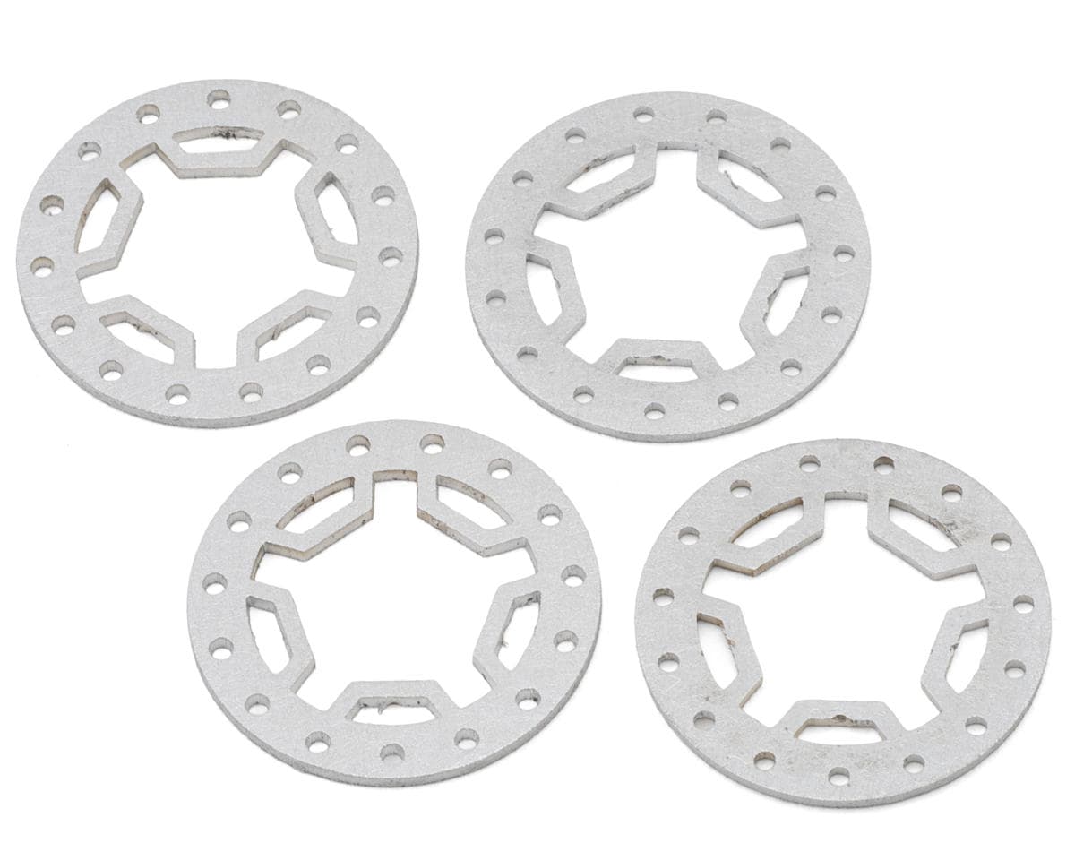 SmithBuilt Scale Designs 1.0" Aluminum Gear Beadlock Rings (4) (for Treal Wheels 15 Hole)