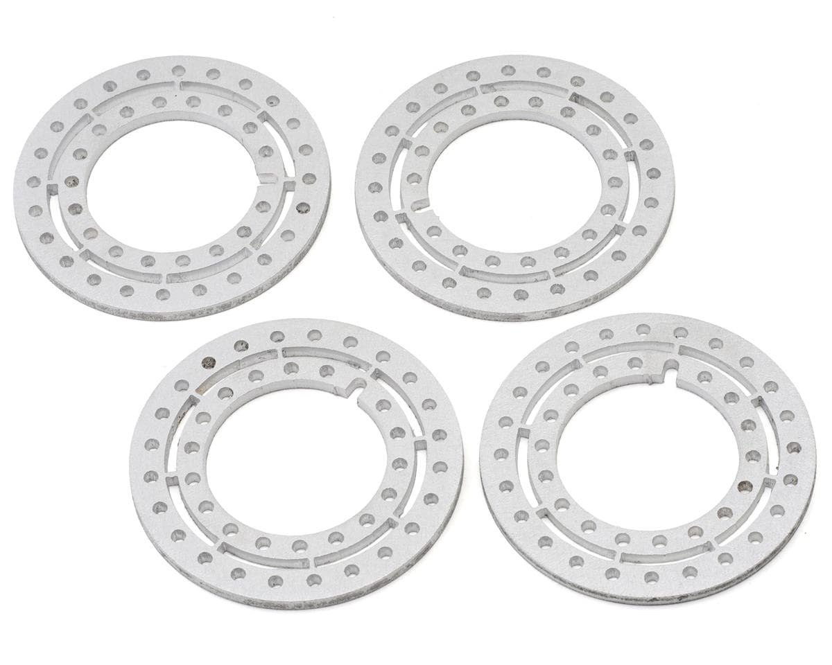 SmithBuilt Scale Designs 1.9" Centered "O" Aluminum Beadlock Rings (4) (for Vanquish Wheels)