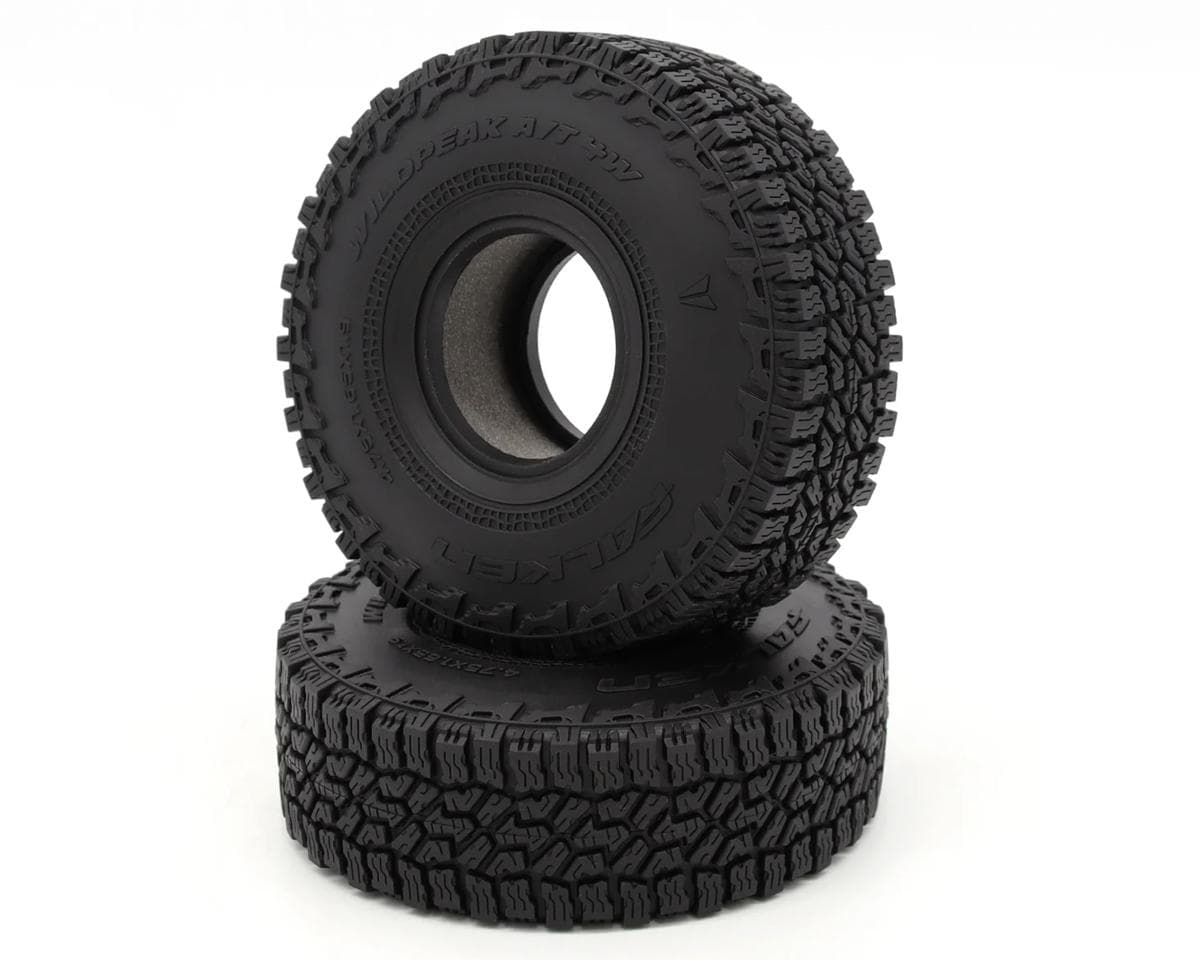 Vanquish Products 1.9" Falken Wild Peak AT4W 1/10 Rock Crawler Tires (2) (Red) (Class 2 - 4.75" OD)