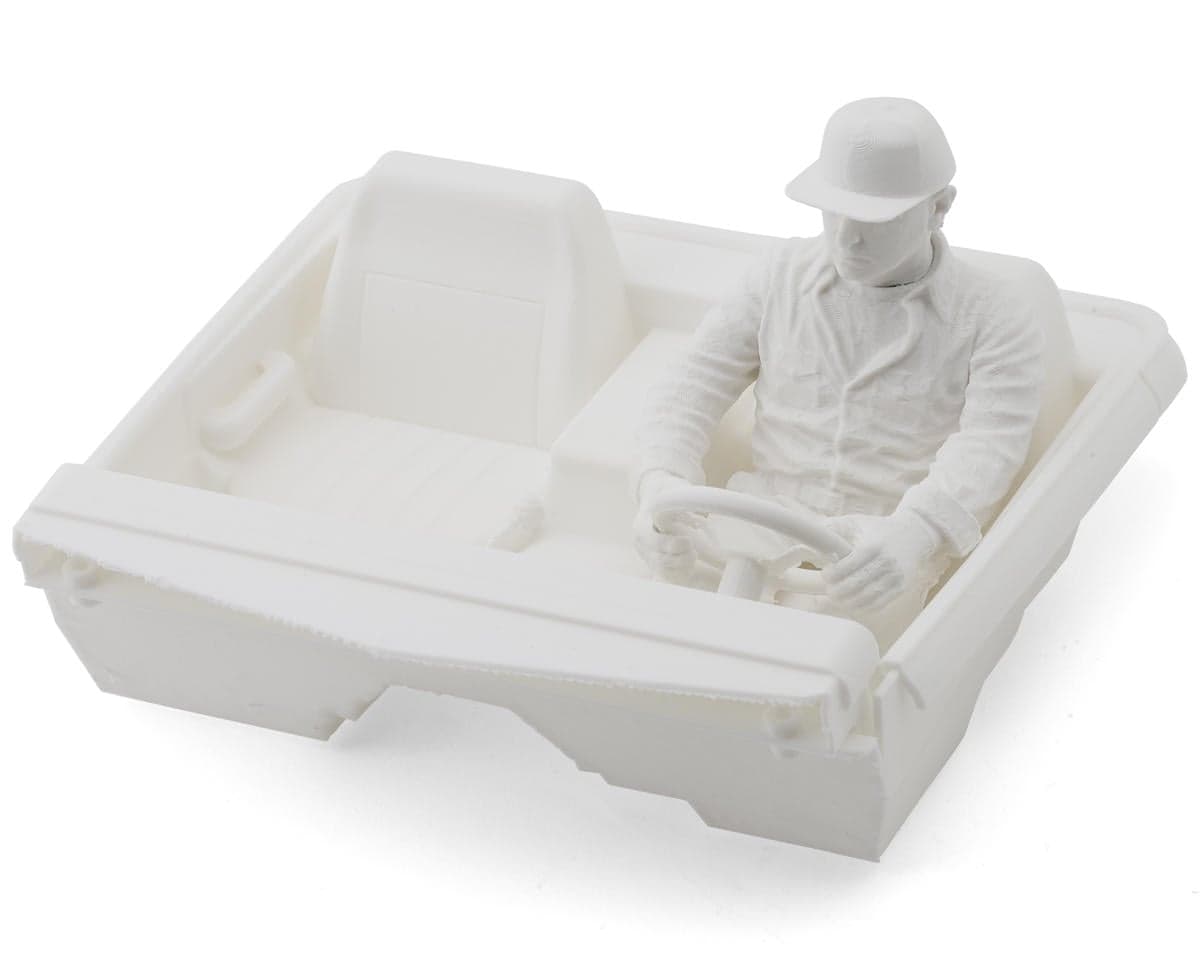 Knight Customs Vanquish VS4-10 Fordyce Bucket Seats Interior Detail Set (Unpainted) w/Driver