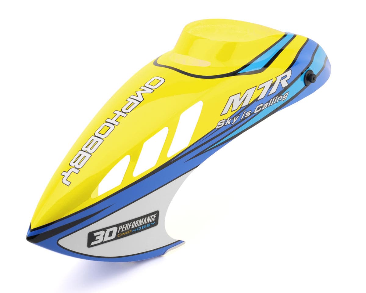 OMPHobby M7R 700 Canopy (Solar Yellow)