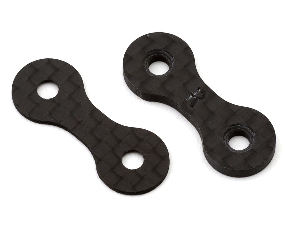 XRAY X4 '26 Rear Carbon Fiber Roll-Center Spacer Set (1mm/2mm)