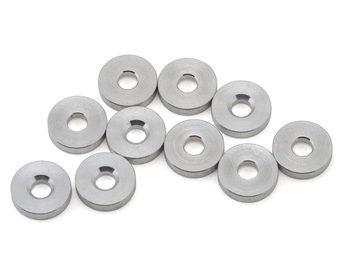 XRAY X4 '26 Aluminum 3x9x2mm Deeper Countersunk Shims (10)