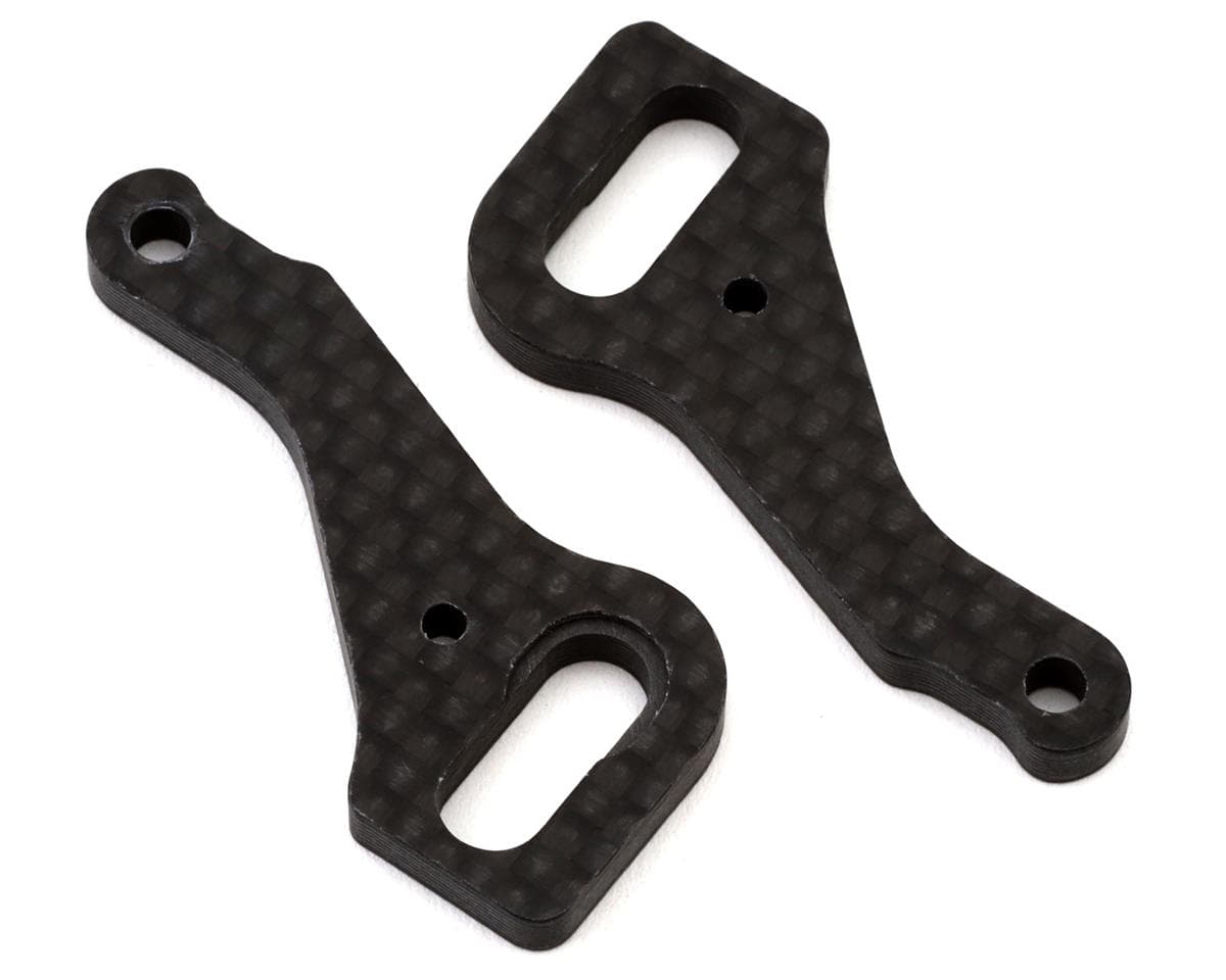 XRAY X4 '26 Carbon Fiber Front Steering Plates (2)