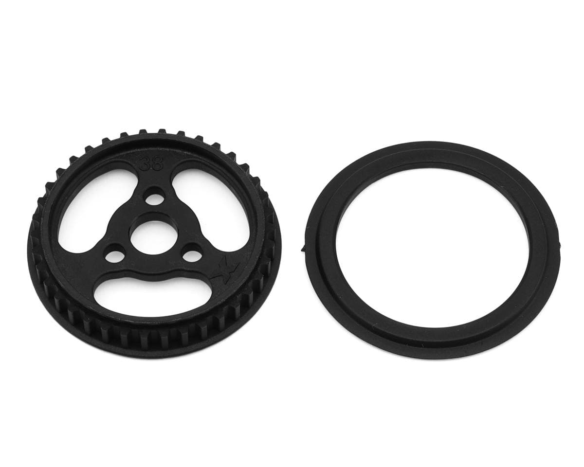 XRAY X4 '26 Composite Pulley Set (38T) (Aluminum Solid Axle)