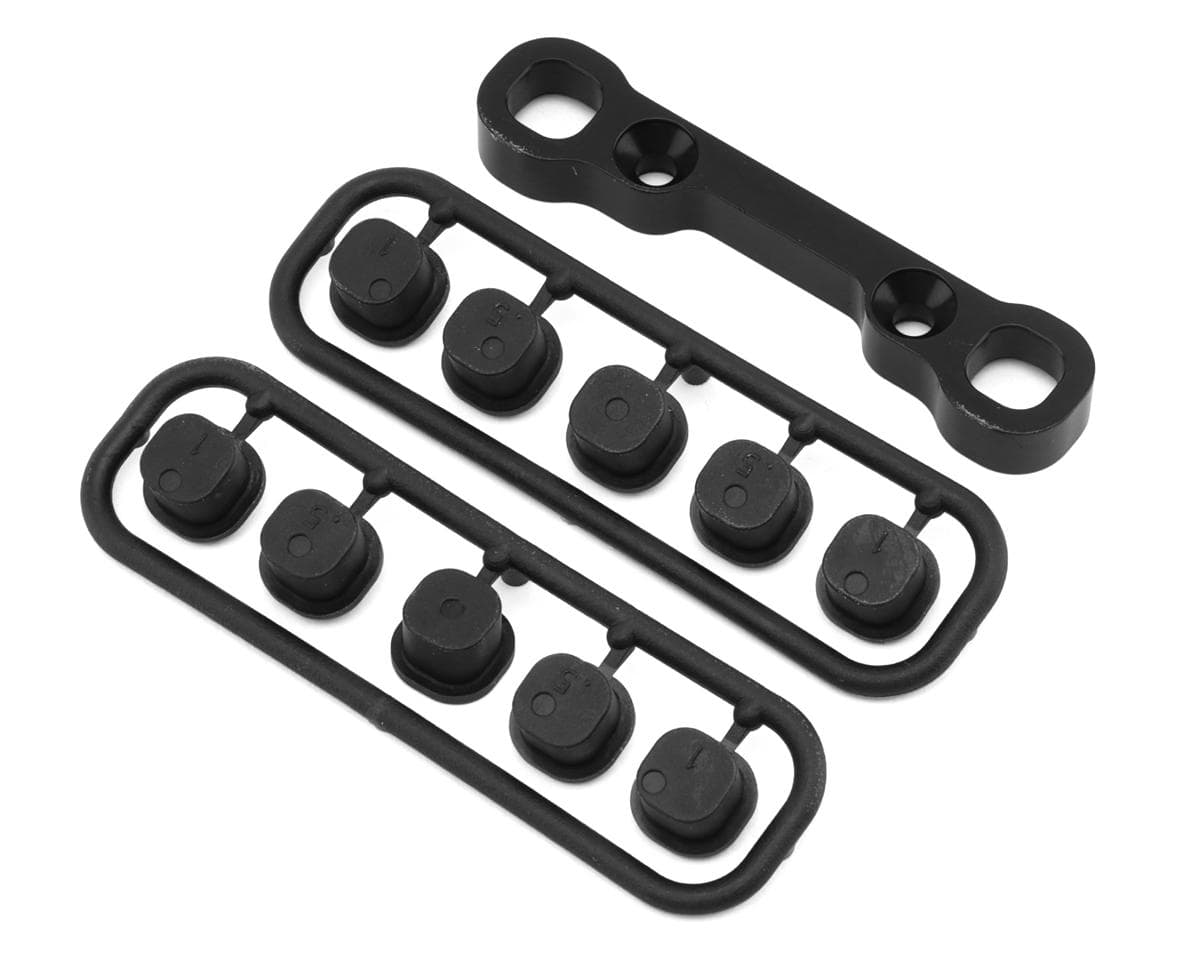 XRAY XB8/XB8E Aluminum Rear Lower Suspension Holder Set (Front)