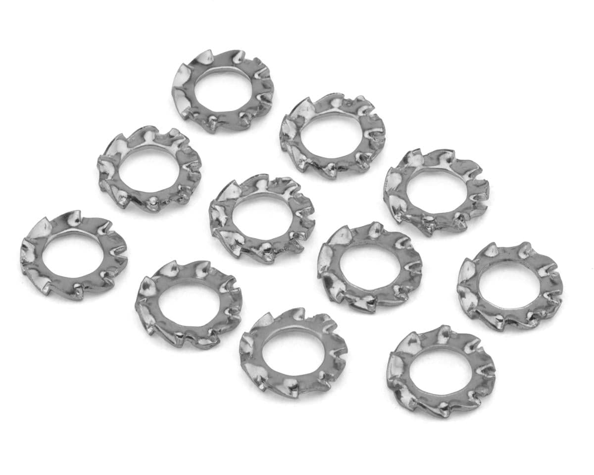 XRAY 3x6x1mm Serrated Lock Washers (10)
