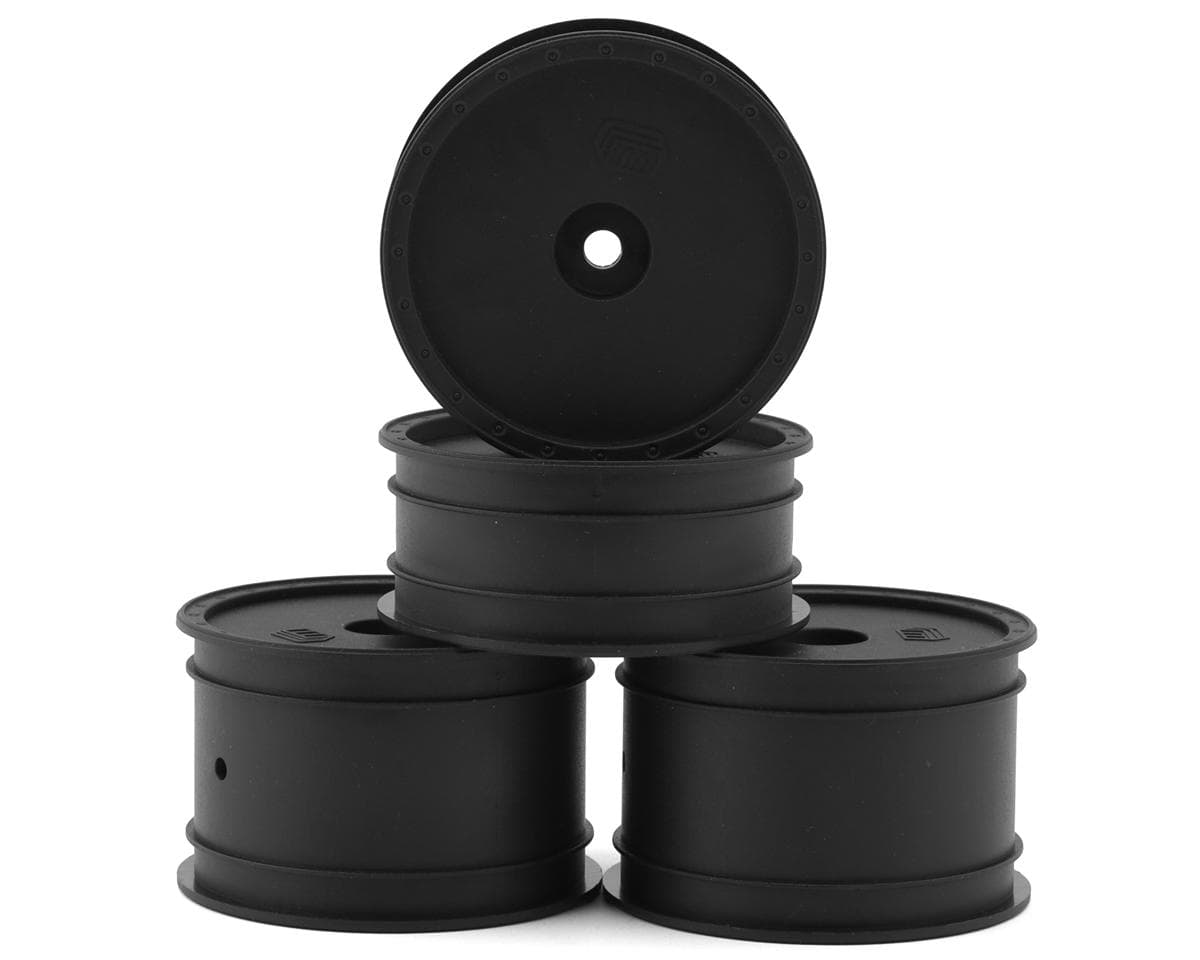 Whitz Racing Products 1/10 Workhorse 2.2" Spring Car Dirt Oval Wheels (Black) (Front/Rear)