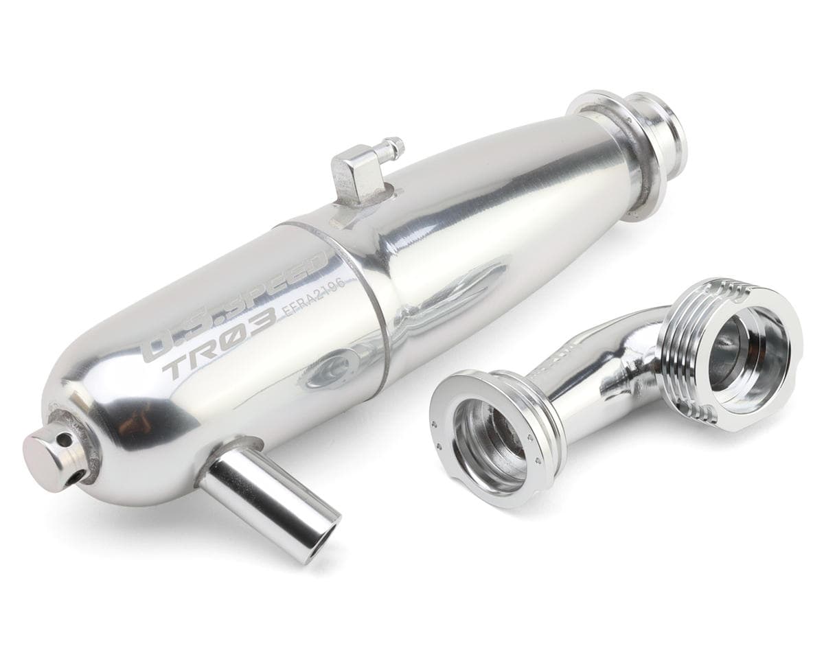 O.S. TR03 EFRA 2196 One Piece Tuned On-Road Pipe Set w/MR04 Manifold